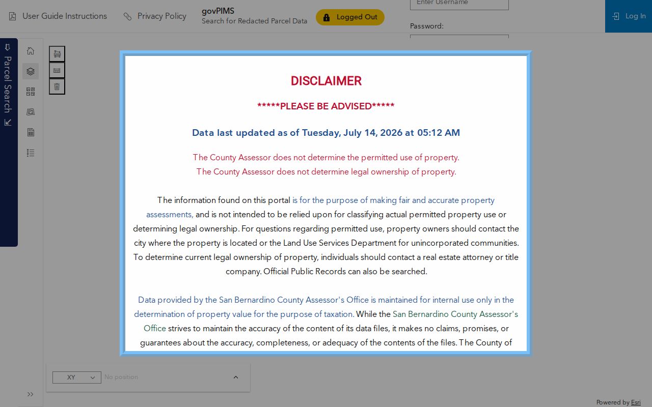 Rancho Cucamonga people search with govPIMS property records